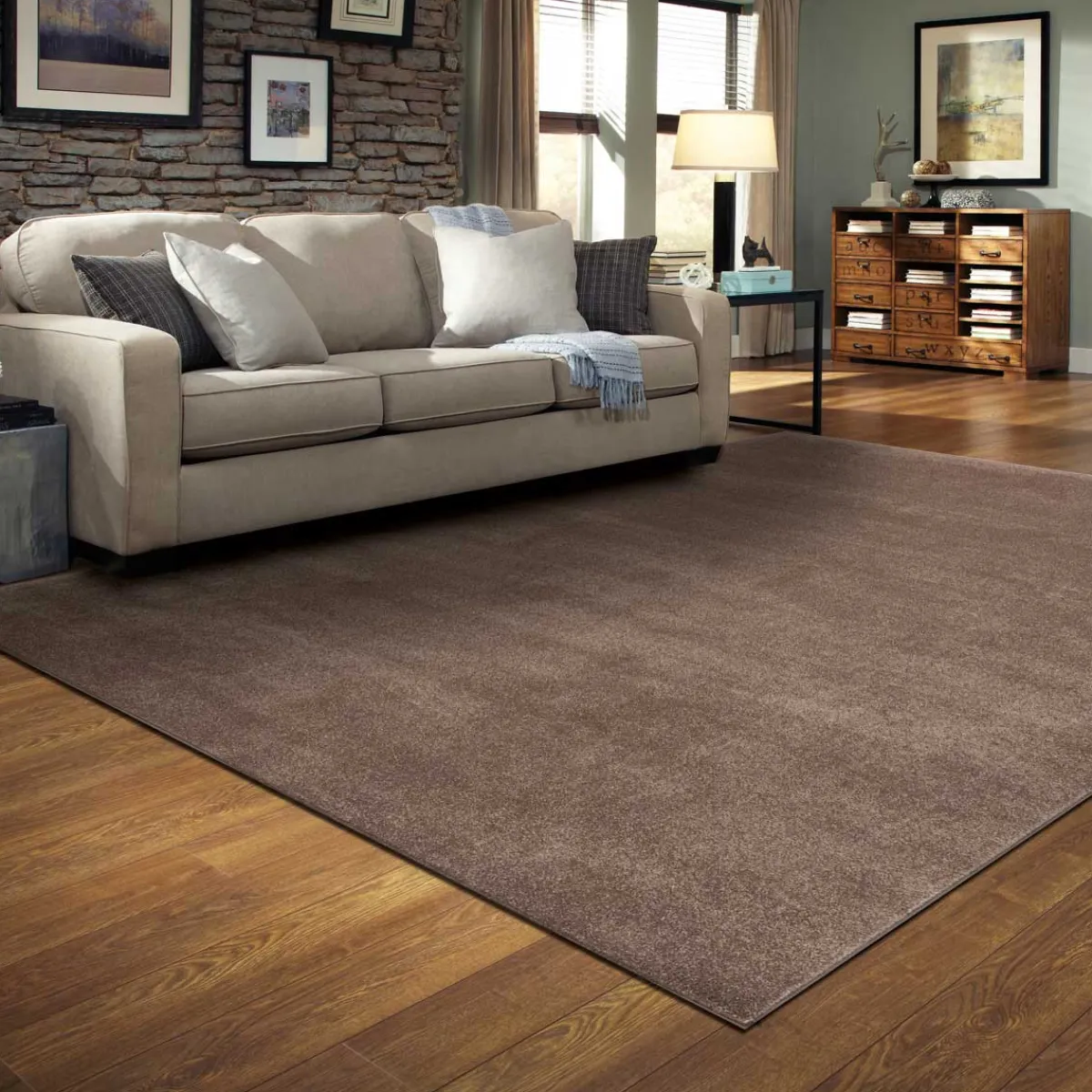 Alfombras Decorativas>Alfombra Ambiente Camel 133x190Cm