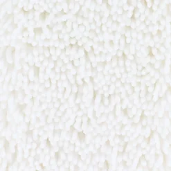 Alfombras De Baño>Alfombra Baño Microfibra Blanca 50x80Cm