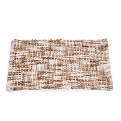 Alfombras De Baño>Alfombra beige de malla 50x80cm