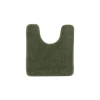 Alfombras De Baño>Alfombra de baño con contorno verde caqui 45x50cm