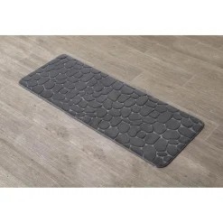 Alfombras De Baño>Alfombra De Baño Memoire Gris 45x120Cm