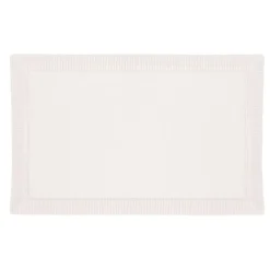 5five Alfombras De Baño>Alfombra De Baño Modern Blanca 50x80Cm