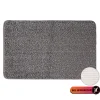 Alfombras De Baño>Alfombra De Baño Tufting Gris 66x130Cm