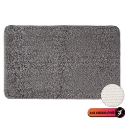 Alfombras De Baño>Alfombra De Baño Tufting Gris 66x130Cm