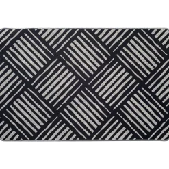 Alfombras De Entrada>Alfombra De Entrada Gris África 50x80cm