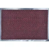 Alfombras De Entrada>Alfombra De Entrada Lisa 40x60cm Burdeos