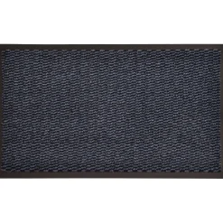 Alfombras De Entrada>Alfombra De Entrada Lisa Azul 80x120cm
