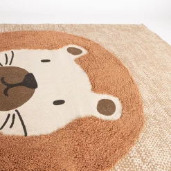 Niños hôma Téxtil>Alfombra de león 100x150cm
