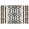 atmosphera Alfombras Decorativas>Alfombra Delhi Blanco/Negro 120x170Cm