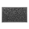 Alfombras De Entrada>Alfombra Feuillage Negra 45x75cm