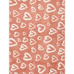 Niños Téxtil>Alfombra Gio Corazón Blush 120x160Cm