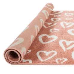 Niños Téxtil>Alfombra Gio Corazón Blush 133x190Cm