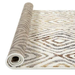 Alfombras Decorativas>Alfombra Grafi Beige Cebra 160x235Cm