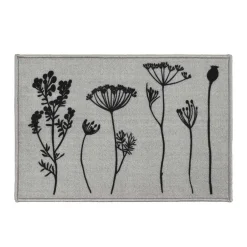 Alfombras De Entrada>Alfombra Herbier Gris 40x60cm