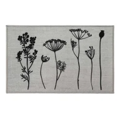 Alfombras De Entrada>Alfombra HERBIER Gris 50x80cm