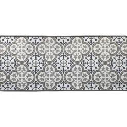 Alfombras De Entrada>Alfombra Impermeable Paco Bleu 50x120cm