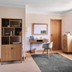 atmosphera Alfombras Decorativas>Alfombra Joanne Gris Oscuro 120x170Cm