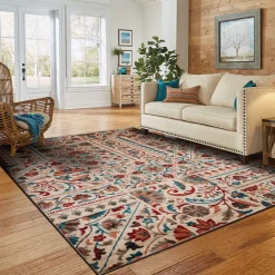 Alfombras Decorativas>Alfombra Lene Flower 133x190Cm