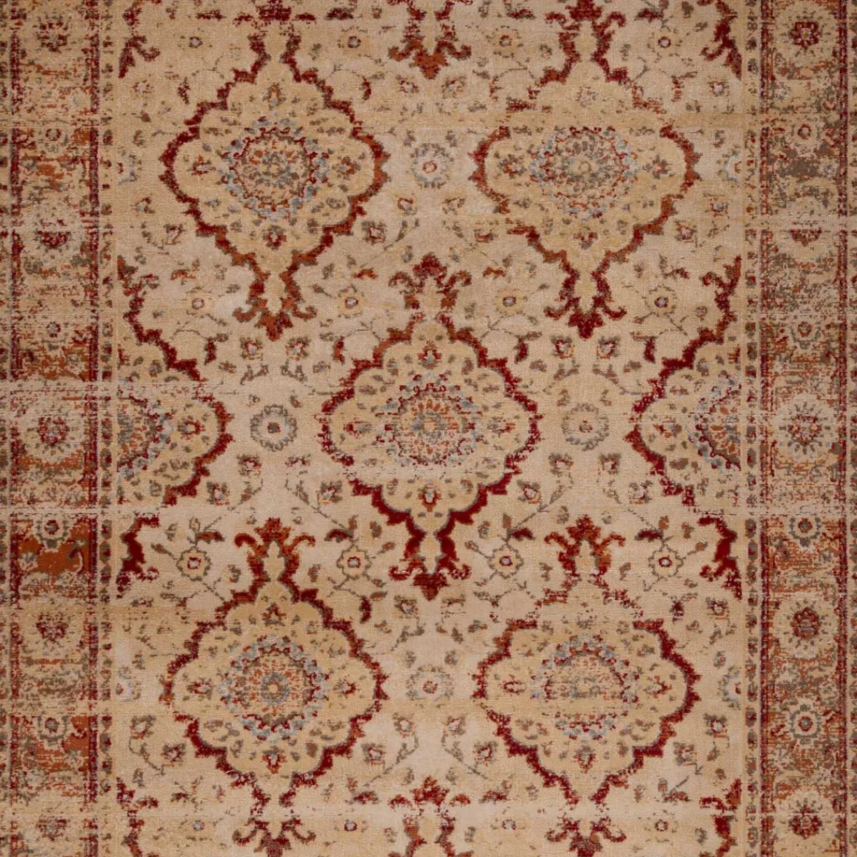Alfombras Decorativas>Alfombra Lene Rojo/Beige 200x285Cm