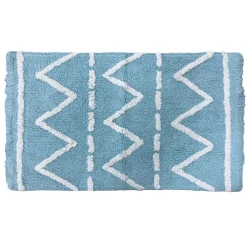 Niños Téxtil>Alfombra Paty Verde Agua/Blanca 120x160Cm