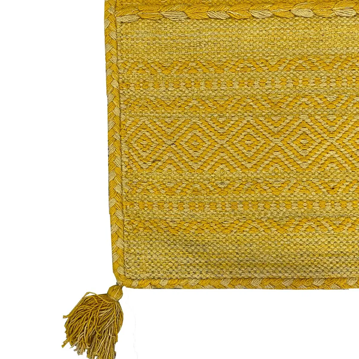 Alfombras De Cocina>Alfombra Tribal Amarilla 60x100Cm