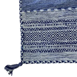 Alfombras De Cocina>Alfombra Tribal Azul Claro 60x250Cm