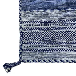 Alfombras De Cocina>Alfombra Tribal Azul Claro 60x100Cm