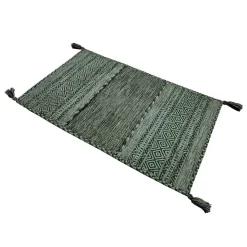 Alfombras Decorativas>Alfombra Tribal Verde Claro 140x190Cm