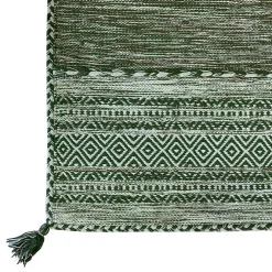 Alfombras De Cocina>Alfombra Tribal Verde Claro 60x100Cm