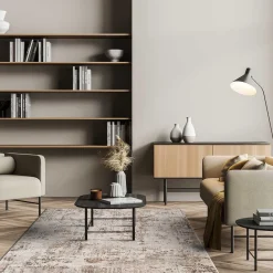 Alfombras Decorativas>Alfombra Tune Abstract Beige 80x150cm