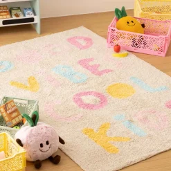 Niños atmosphera4kids Téxtil>Alfombra vibe COOL KIDS de algodón 100x150cm