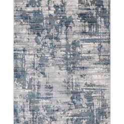 Alfombras Decorativas>Alfombra Viqi Abstract Azul 80x150cm