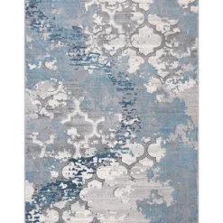 Alfombras Decorativas>Alfombra Viqi Azulejos Azul 160x235cm