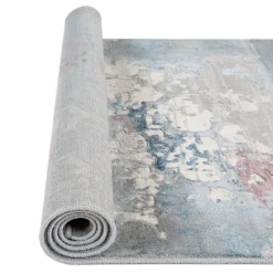 Alfombras Decorativas>Alfombra Viqi Azulejos Rosa 80x150cm