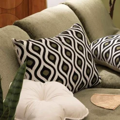 atmosphera Cojines Y Fundas Decorativas|Estilo Industrial>Almohada JACQUARD TWISTED LIME 38x58cm