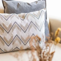 Cojines Y Fundas Decorativas>Almohada VIBES gris y beige 45x60cm