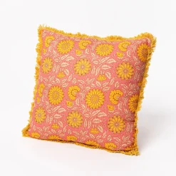Cojines Y Fundas Decorativas>Almohada Yucatán Con Girasoles 45x45cm