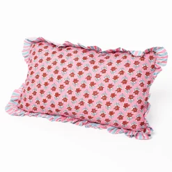 Cojines Y Fundas Decorativas>Almohada Yucatán Floral Con Volados 35x60cm