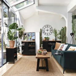 atmosphera Aparadores Y Consolas|Estilo Industrial>Aparador 2 Puertas 2 Cajones 140x42.5x85