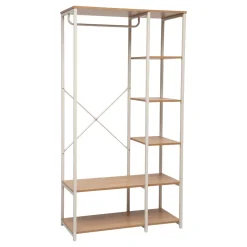 Armarios, Estantes Y Estanterías.>Armario de metal beige con estantes
