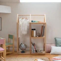 Niños atmosphera4kids Montessori>Armario Hevea Dino 82x33x115Cm