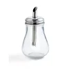 Vinagreras, Azucareros, Saleros Y Pimenteros>Azucarero Vidrio C/Dosif. Metálico