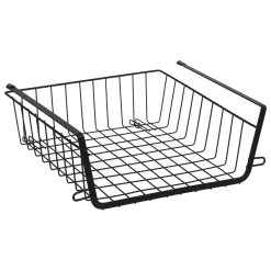 5five Armarios, Estantes Y Estanterías.>Balda Negra Metálica Colgante Para Almacenaje