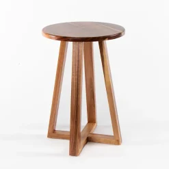 Muebles Con Lavabo Y Auxiliares>Banco de baño de madera acacia 43cm