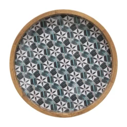 atmosphera Accesorios>Bandeja ALICANTE de mdf 24,5cm