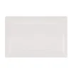 Cuencos, Fuentes Y Ensaladeras>Bandeja blanca Elite de cerámica 30x20Cm