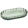 5five Accesorios De Lavabo>Bandeja de baño FLOREA verde de vidrio