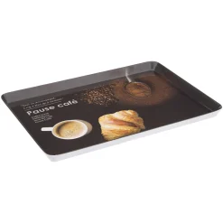 Encimera Y Lavavajillas>Bandeja De Melamina Negra 30x22Cm