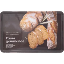 Encimera Y Lavavajillas>Bandeja De Melamina Negro 45x30Cm