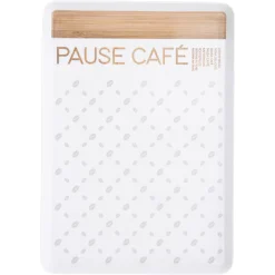 Encimera Y Lavavajillas>Bandeja Melamina Blanco 30x22Cm